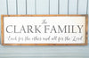 Family Mission Sign 12" x 36"